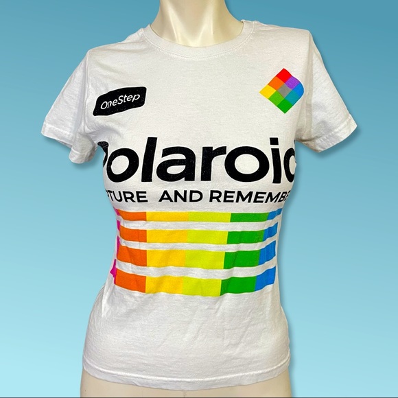 Polaroid graphic logo short sleeve tee S - Picture 1 of 5
